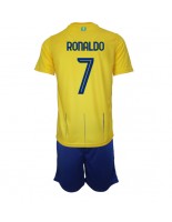 Al-Nassr Cristiano Ronaldo #7 Domácí dres pro děti 2023-24 Krátký Rukáv (+ trenýrky)